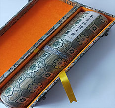 金塔书画装裱案例